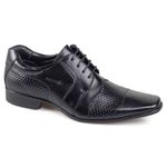 Sapato Social Masculino Rafarillo Las Vegas Em Couro 79420 Preto