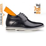 Sapato Social Rafarillo Vogue Alth Em Couro Original 64051 Preto/Branco