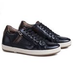 Tênis Casual Masculino Rafarillo Couro Você 7cm +Alto 28003 Preto