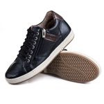 Tênis Casual Masculino Rafarillo Couro Você 7cm +Alto 28003 Preto