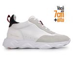 Tênis Masculino Rafarillo Beats Aumenta 7cm de Altura 68053 Branco