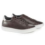 Tênis Masculino Rafarillo Fly Alth Em Couro Original 58053 Café