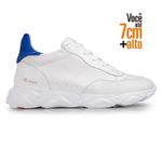 Tênis Casual Masculino Em Couro Rafarillo Beats Alth 68052 Branco