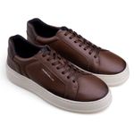 Tênis Masculino Rafarillo Sense Casual Urbano Original 1101 Café