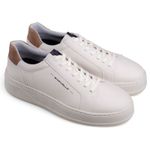 Tênis Masculino Rafarillo Sense Casual Urbano Original 1101 Off White