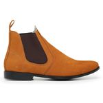 Bota Chelsea Camurça Ameixa