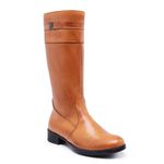 Bota Montaria Feminina Couro whisky