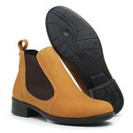 Bota Feminina Casual Cano Baixo Ameixa