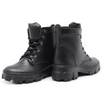 Coturno Feminino Preto Sintético