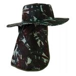 Chapéu de Pesca Com Tampão Camuflado