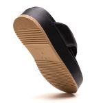 Papete Plataforma Feminina Asa Delta Preto Isadora