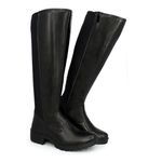 Bota Feminina Cano Longo Preto Eva