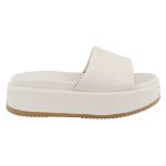 Sandália Tamanco Plataforma Off White Babi