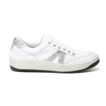 Tênis Casual Feminino Com Strass Branco