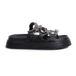 Sandália FlatForm Flora Preto