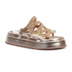 Sandália FlatForm Flora Ouro