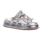 Sandália FlatForm Flora Prata