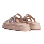 Sandália FlatForm Flora Ouro