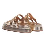 Sandália FlatForm Flora Ouro