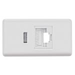 Módulo Tomada para Transmissão de Dados RJ45 CAT.6 Tramontina - 57115/056
