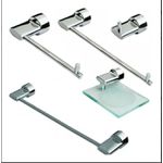 Kit com 5 Peças Plena Cromado Kimetais - 2293