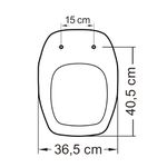 Assento Sanitário PP Fit/Versato/Savary Soft Close Branco Tupan - FITEVO01SC 