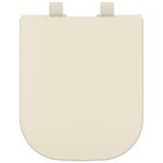 Assento Sanitário PP Quadra/Gap/Debba Creme Tupan - QUADETF37C