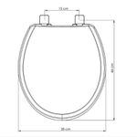 Assento Sanitário PP Universal Evolution Soft Close Branco Tupan - UPPE00S