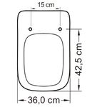 Assento Sanitário Termofixo Bali Biscuit Tupan - 2230570