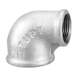 Cotovelo de Redução 1" X 3/4" BSP Galvanizado Tupy - 120803333