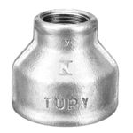 Luva de Redução 1.1/2” x 1" BSP Galvanizada Tupy - 123204133