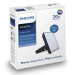 Projetor LED Philips Essential Bivolt 20W-150W 6500K 1600 Lumens