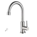 Torneira para Banheiro Inox Doan - NOX04