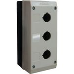 Caixa para Botão 22MM Metaltex 3 Furos TN2-B3