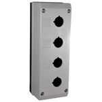 Caixa para Botão 22MM Metaltex 4 Furos TN2-B4