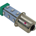 Sinaleiro LED 220V Verde Metaltex L20-DR2-GP