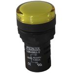 Sinaleiro LED Metaltex 220V Amarelo L20-DR2-Y