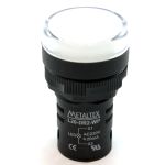 Sinaleiro LED Metaltex 220V Branco L20-DR2-WP