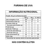 Farinha de Uva 100% Pura e Natural 1 Kg