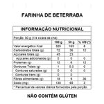 Farinha de Beterraba 100% Pura e Natural 300 g POTE