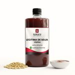 Lecitina de Soja Líquida 1kg – Emulsificante Alimentício para Panificação e Doces – Uso Profissional