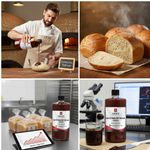 Lecitina de Soja Líquida 1kg – Emulsificante Alimentício para Panificação e Doces – Uso Profissional