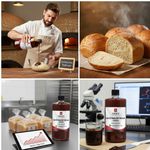 Lecitina de Soja Líquida 5kg – Emulsificante Alimentício para Panificação e Doces – Uso Profissional