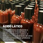 Ácido Lático 85% - 1 Kg - Alimentício