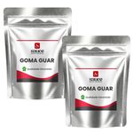 Kit Goma Guar 100% Pura Alimentícia - 2 pct - 1 Kg cada