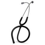 Haste Com Tubo Littmann Para Classic II Preto com Olivas Cinza