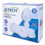 Nebulizador compressor G-Tech Compact DC2 branco 100V/240V