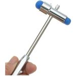 Martelo Neurologico Buck Reflexos Com Pincel E Agulha (Azul)