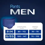 Fralda Cueca descartável Tena Pants men P/M 16 unidades