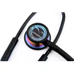 Estetoscópio Inox Duplo Adulto Infantil Black Rainbow Bic Cor Preto Rainbow